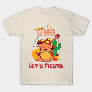 I'm Uno Let's Fiesta Cute Baby Cinco De Mayo Birthday T-Shirt